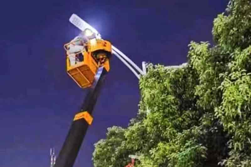 湖南衡陽完成1562盞LED節能光源改造---豐朗光電