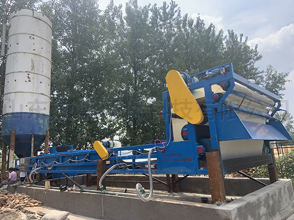 洗沙廠泥漿脫水機(jī)